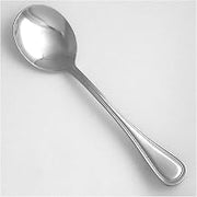 WL3512 - WALCO Bouillon Spoon: Lisbon, 18/0, Stainless Steel, 6 3/4 in Overall Lg, Silver