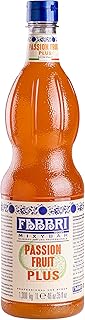 Fabbri Premium Flavoring Syrup, Passion Fruit, 33.8oz (1L) | New Enhanced Flavor, All Natural, Made in Italy