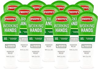 O'Keeffe's K0290004-11 Working Hands Hand Cream Tube (11 Pack), 3 oz