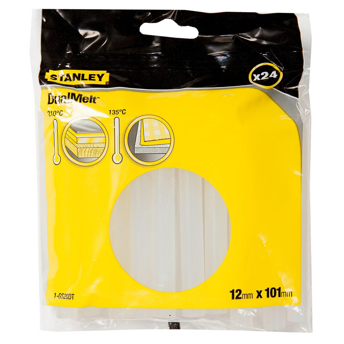 STANLEY 0.45 x 4 Inches / 24.0 / Multi Glue Sticks & Pens