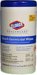 Clorox 35309 Healthcare Bleach Germicidal Wipe (70 Count)