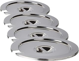 Winco Inset Cover, 7.0-Quart (Pack of 4)