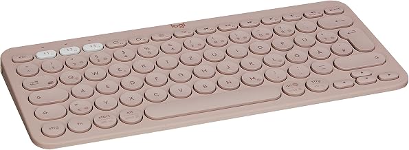 Logitech K380 Multi-Device Bluetooth Keyboard QWERTZ German Pink W126628314