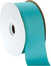 Berwick Offray 2.25" Grosgrain Ribbon, Navajo Turquoise Blue, 50 Yards