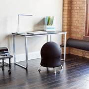 Zenergy Ball Chair by Safco – 23"H or 20"H, Plastic, Blue Mesh, Model 4750BU
