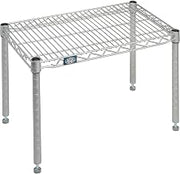 NEXELATE Silver EPOXY Wire Dunnage Rack – Wire, Silver, Model P1430EP