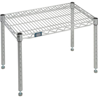 Nexelate Silver Epoxy Wire Dunnage Rack – Wire, Silver, Model P1424EP