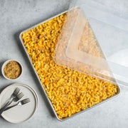 Naturals Big Batch Pan with Lid and Recipe Booklet by Nordic Ware – Extra-Large High-Sided + Lid + Recipe Booklet, Aluminum, Natural, Model 35769AMZM