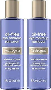 Neutrogena Oil-Free Eye Makeup Remover & Cleanser, 2 Pack
