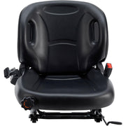 Universal Ergonomic Forklift Seat by Global Industrial – PVC, Black, Model YY52