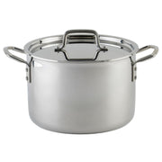 Winco 8 Quarts / Stock Pot TriPly / Silver Stockpots