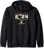 Abco Arkansas 2024 Total Solar Eclipse Zip Hoodie