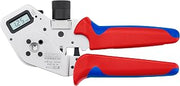 KNIPEX Four-Mandrel Crimping Pliers for Turned Contacts, 97 52 63 DG A