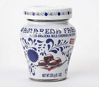 Fabbri Amarena Cherries In Syrup, 8.1 Ounce