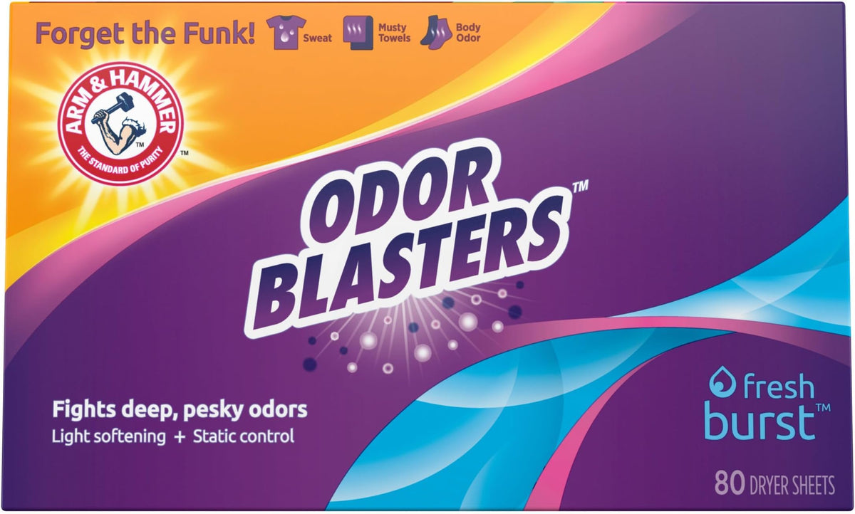 Arm & Hammer 80 Count (Pack of 6) / 6 Dryer Sheets