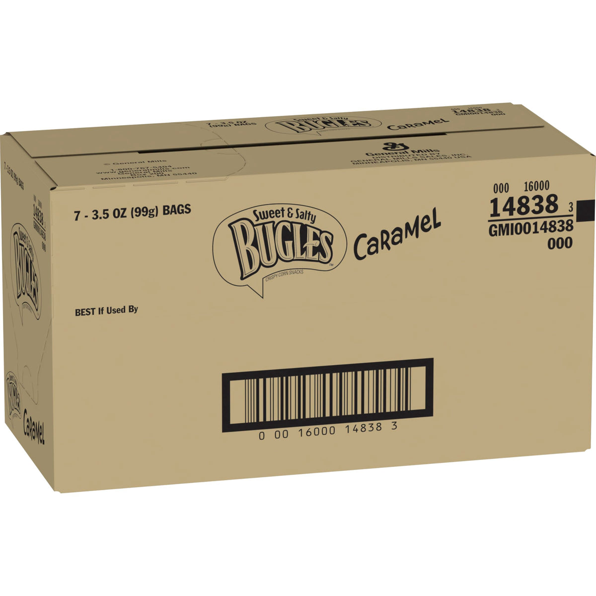 Corn Snacks by Bugles – 24.5 Ounce (Pack of 1), Brown