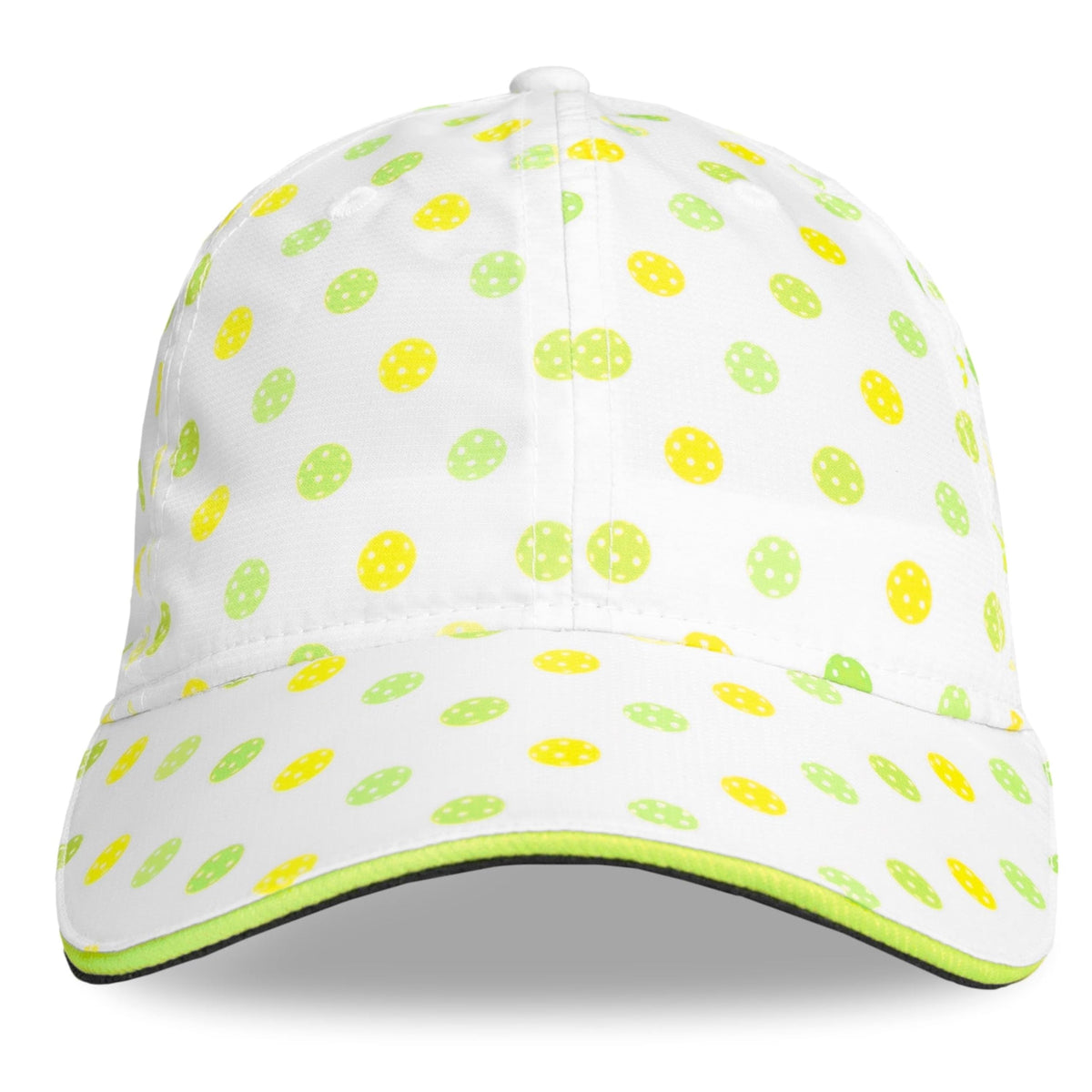 Perfomance Pickleball Cap Hat by Headsweats – One Size, Polyester, White/Neon Pickleball