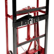 4-Wheel Professional Appliance Hand Truck by Global Industrial – 67"L x 17"W x 66"H, Alloy Steel, Red, Model 168031