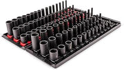 TEKTON 1/4 Inch Drive Impact Socket Set, 87-Piece | SID90207