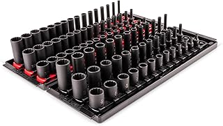 TEKTON 1/4 Inch Drive Impact Socket Set, 87-Piece | SID90207
