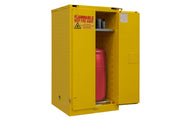 Flammable storage by Durham – 55, Alloy Steel, Yellow, Model 1055SDSR-50