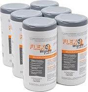 Flex Wipes Disinfectant Wipes, 75 Count, 6 Pack