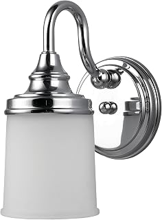 Canarm LTD. IVL362A01CH Barkley 1 Bulb Vanity Light, Chrome