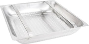 Stainless Steel 20" x 20" Pre-Rinse Basket - 4" Deep