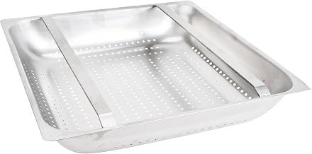 Stainless Steel 20" x 20" Pre-Rinse Basket - 4" Deep