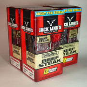 Beef Steak by Jack Link's – 3 Cases, Pack of 12
