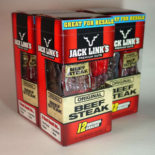 Beef Steak by Jack Link's – 3 Cases, Pack of 12