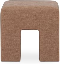 Linen Blend Aida Stool by MOES