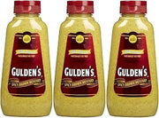Gulden's Spicy Brown Mustard, 8 Ounce Bottle (Pack of 3)