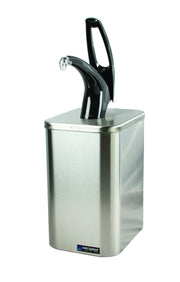 P4900 Stainless Steel FrontLine Countertop Box System with Condiment Pump by San Jamar – Stainless Steel, Stainless, Model P4900BK