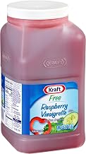 Kraft Dressing, Raspberry Vinaigrette, 1 gal Jug | Fat-Free Vinaigrette with the Sweet, Tart Flavor of Raspberries, Great for Salads