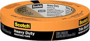 Scotch Heavy Duty Painter's Tape, 0.94 in x 60.1 yd, for Use On Vinyl, Carpet, Metal, & Plastic, Indoor & Outdoor Masking Tape, Bonds Aggressively, 3-Day Clean Removal, 1 Roll (2020+-24AP)