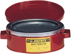 Justrite 10175 1 Quart, 5 1/2" H, 4 7/8" O.D
