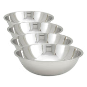 Winco Tartan / 16 Quart (Pack of 4) / Economy Mixing Bowls