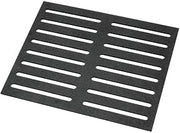 HUBERT Deli Display Riser Slotted Black ABS - 24" L x 30" W x 1/4" H