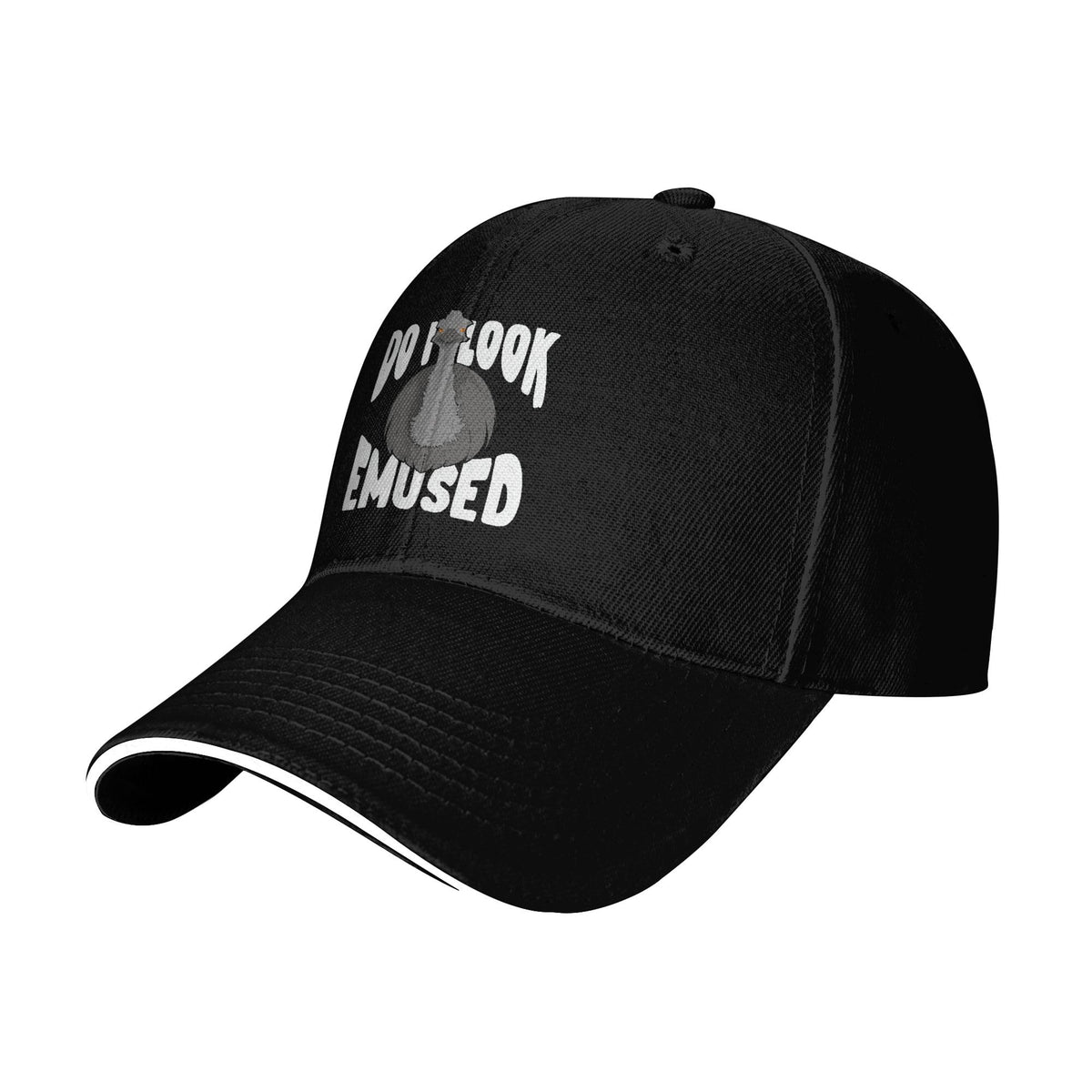 Baseball Cap by LUJNGPLS – Polyester, Emused Emu Animal