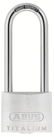 ABUS 1 / Gray / 40 mm Lock Body, High Shackle 63 mm Keyed Padlocks