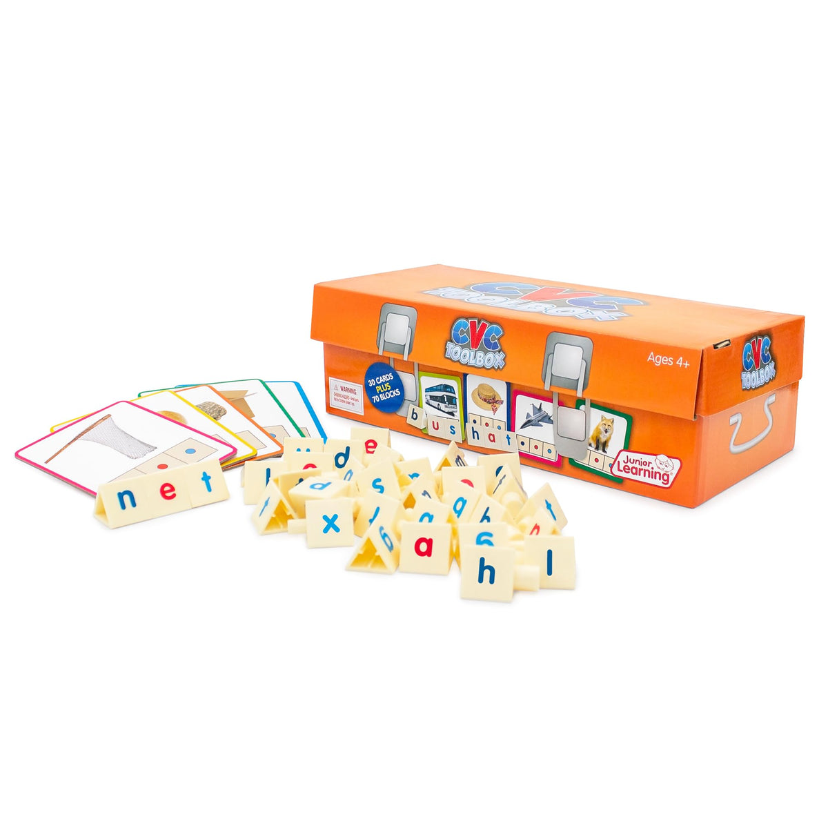 CVC Toolbox by Junior Learning – Medium, Engineered, White, Model JNL-167