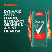 Degree 2.7 Ounce (Pack of 3) / Sport / 3 Deodorant