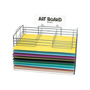 Paper and Board Storage and Drying Rack by Pacon – Standard, Enameled Wire, White, Model PAC75004