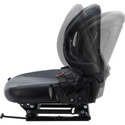 Universal Ergonomic Forklift Seat by Global Industrial – PVC, Black, Model YY52