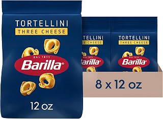 Barilla Three Cheese Tortellini Pasta, 12oz. (8PK)
