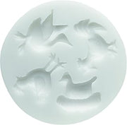 Silikomart Silicone Mould for Sugarlk205 Farm Animals, White