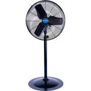 Global Industrial 24" Deluxe Oscillating Pedestal Fan – 3-Speed, 7,525 CFM, 300W, 1/2 HP