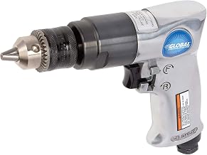 Global Industrial 3/8" Reversible Pistol Grip Drill, 15,000 RPM