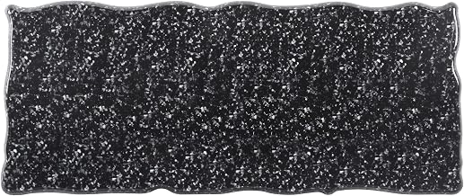 G.E.T. Enterprises QS2410-GB 23 3/4" x 10" Black Rectangular Riser | Dishwasher safe, Shatterproof, Great for Buffets, Catering, Food Displays and Table Service